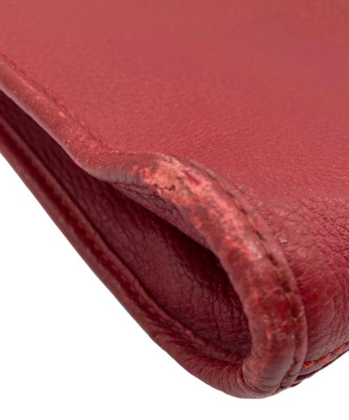 Yves Saint Laurent（イヴサンローラン）Yves Saint Laurent (イヴサンローラン) レザーバッグ レッドの古着・服飾アイテム