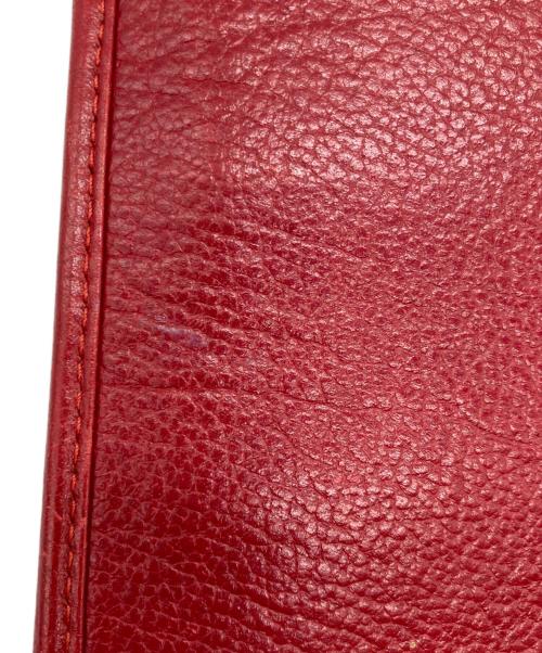 Yves Saint Laurent（イヴサンローラン）Yves Saint Laurent (イヴサンローラン) レザーバッグ レッドの古着・服飾アイテム