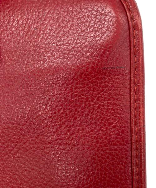 Yves Saint Laurent（イヴサンローラン）Yves Saint Laurent (イヴサンローラン) レザーバッグ レッドの古着・服飾アイテム