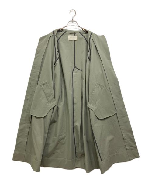 TODAYFUL（トゥデイフル）TODAYFUL (トゥデイフル) Soutiencollar Spring Coat オリーブ サイズ:38の古着・服飾アイテム