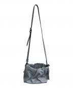 COACHコーチ）の古着「COACH　フェイドローストリングバッグ」｜スカイブルー