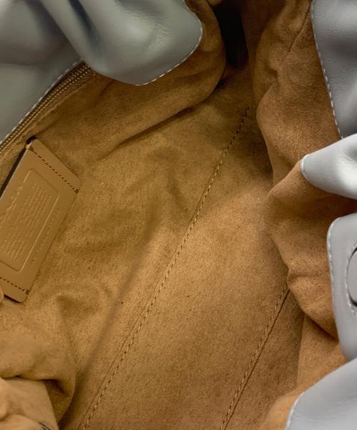 COACH（コーチ）COACH (コーチ) COACH　フェイドローストリングバッグ スカイブルーの古着・服飾アイテム