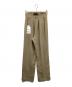 Ameri (アメリ) MEDI 2TUCK HIGH WAIST PANTS グレージュ サイズ:S 未使用品：3500円