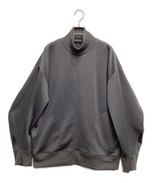 UN3D.（アンスリード）UN3D. (アンスリード) ハイネックコクーンスリーブスウェット グレー サイズ:36の古着・服飾アイテム