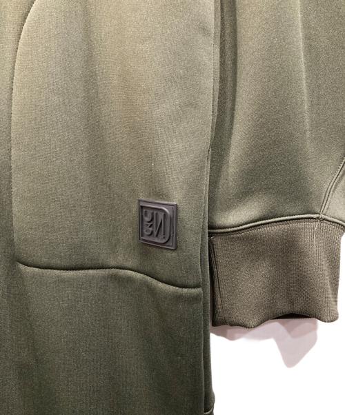 UN3D.（アンスリード）UN3D. (アンスリード) ハイネックマーメイドスウェットワンピース グリーン サイズ:36の古着・服飾アイテム