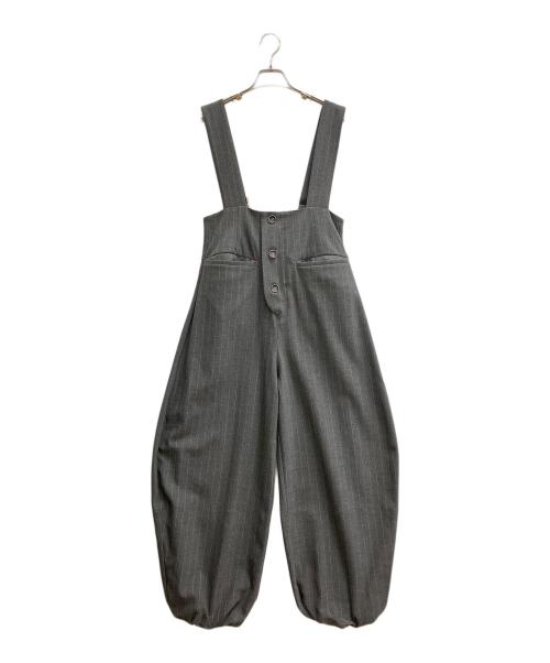 OMMO（オーエムエムオー）OMMO (オーエムエムオー) VEST DETAIL BALLOON AIO グレー サイズ:36の古着・服飾アイテム