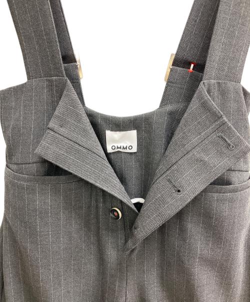 OMMO（オーエムエムオー）OMMO (オーエムエムオー) VEST DETAIL BALLOON AIO グレー サイズ:36の古着・服飾アイテム