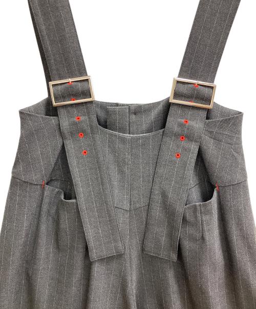 OMMO（オーエムエムオー）OMMO (オーエムエムオー) VEST DETAIL BALLOON AIO グレー サイズ:36の古着・服飾アイテム