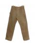 SAINT MICHAEL (セントマイケル) PANTS DOUBLE KNEE ベージュ サイズ:M：50000円