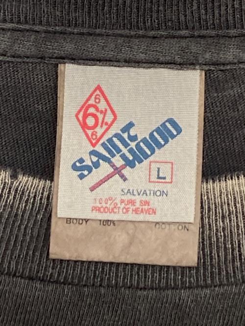 SAINT MICHAEL（セントマイケル）SAINT MICHAEL (セントマイケル) NEIGHBORHOOD (ネイバーフッド) STHD. SS TEE HOOD ブラック サイズ:Lの古着・服飾アイテム