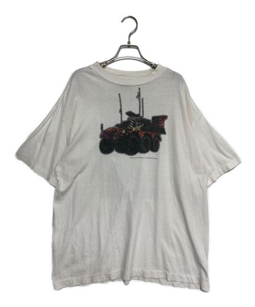 SAINT MICHAEL（セントマイケル）SAINT MICHAEL (セントマイケル) ICECREAM KK_SS TEE ホワイト サイズ:Lの古着・服飾アイテム