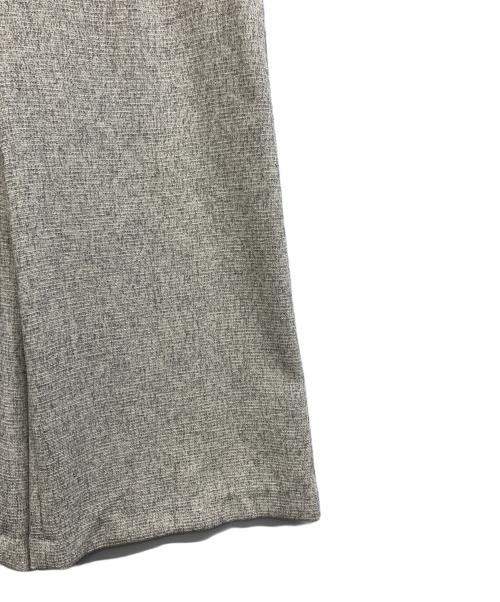 Ameri（アメリ）Ameri (アメリ) DEFORMATION SUMMER TWEED PANTS アイボリー サイズ:S 未使用品の古着・服飾アイテム