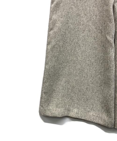 Ameri（アメリ）Ameri (アメリ) DEFORMATION SUMMER TWEED PANTS アイボリー サイズ:S 未使用品の古着・服飾アイテム