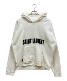 Saint Laurent Paris（サンローランパリ）の古着「プルオーバーパーカー」｜ホワイト