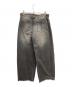 LAGUA GEM (ラグアジェム) CUT OFF LOOSEY デニム ブラック サイズ:26：6000円