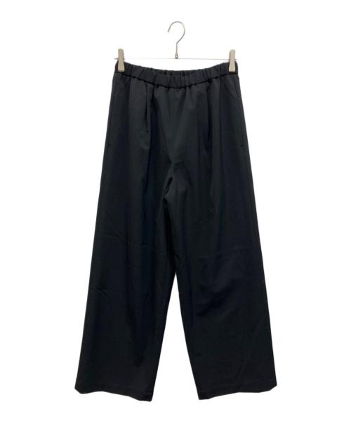 FRAMeWORK（フレームワーク）FRAMeWORK (フレームワーク) TWギャバリラックスパンツ ブラック サイズ:38の古着・服飾アイテム