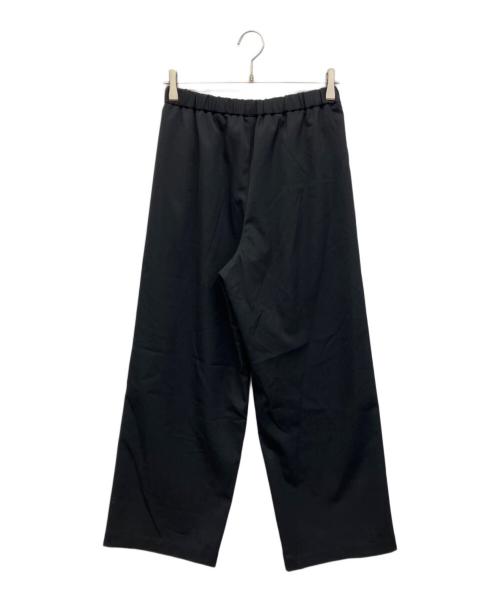 FRAMeWORK（フレームワーク）FRAMeWORK (フレームワーク) TWギャバリラックスパンツ ブラック サイズ:38の古着・服飾アイテム