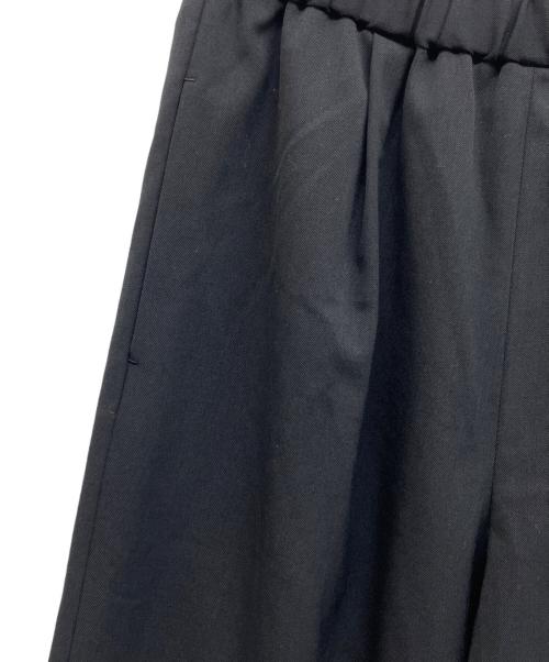 FRAMeWORK（フレームワーク）FRAMeWORK (フレームワーク) TWギャバリラックスパンツ ブラック サイズ:38の古着・服飾アイテム