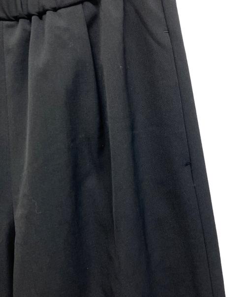 FRAMeWORK（フレームワーク）FRAMeWORK (フレームワーク) TWギャバリラックスパンツ ブラック サイズ:38の古着・服飾アイテム