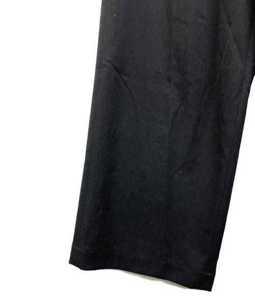 FRAMeWORK（フレームワーク）FRAMeWORK (フレームワーク) TWギャバリラックスパンツ ブラック サイズ:38の古着・服飾アイテム