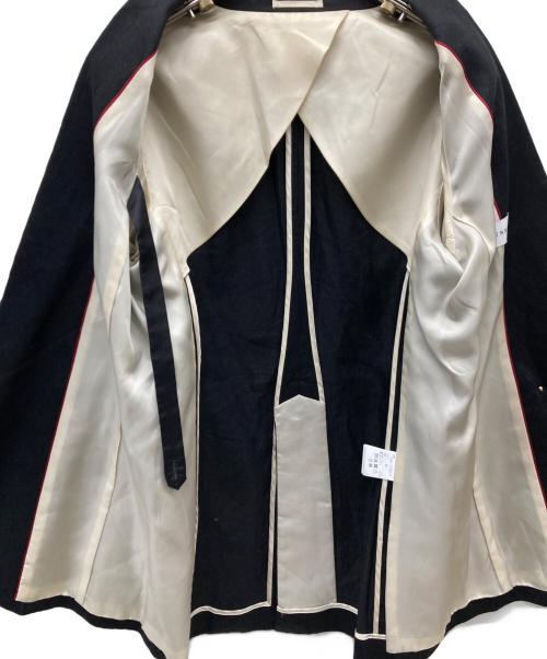 STUMBLY（スタンブリ―）STUMBLY (スタンブリ―) リネンテーラードジャケット ブラック サイズ:38の古着・服飾アイテム