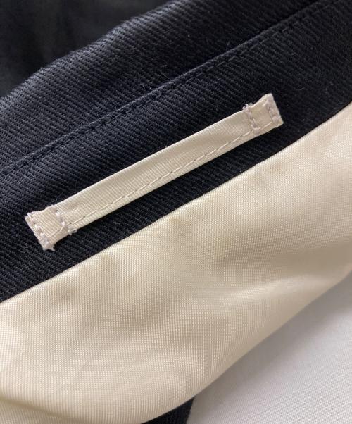 STUMBLY（スタンブリ―）STUMBLY (スタンブリ―) リネンテーラードジャケット ブラック サイズ:38の古着・服飾アイテム