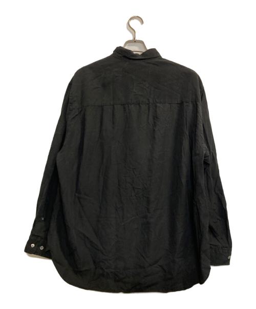 STEVEN ALAN（スティーブンアラン）STEVEN ALAN (スティーブンアラン) スラブレギュラーカラーシャツ ブラック サイズ:Ｌの古着・服飾アイテム