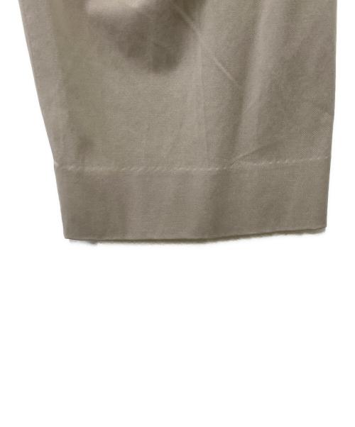 STEVEN ALAN（スティーブンアラン）STEVEN ALAN (スティーブンアラン) グレースツイルインツープリーツドレストラウザーズ ライトグレー サイズ:Lの古着・服飾アイテム