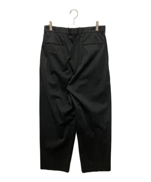 STEVEN ALAN（スティーブンアラン）STEVEN ALAN (スティーブンアラン) グレースツイルインツープリーツドレストラウザーズ ブラック サイズ:Lの古着・服飾アイテム