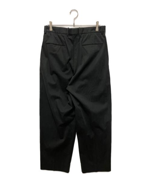 STEVEN ALAN（スティーブンアラン）STEVEN ALAN (スティーブンアラン) グレースツイルインツープリーツドレストラウザーズ ブラック サイズ:Lの古着・服飾アイテム
