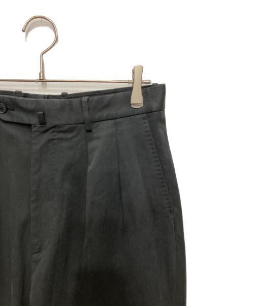 STEVEN ALAN（スティーブンアラン）STEVEN ALAN (スティーブンアラン) グレースツイルインツープリーツドレストラウザーズ ブラック サイズ:Lの古着・服飾アイテム