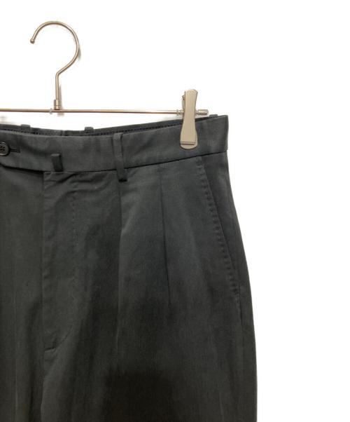 STEVEN ALAN（スティーブンアラン）STEVEN ALAN (スティーブンアラン) グレースツイルインツープリーツドレストラウザーズ ブラック サイズ:Lの古着・服飾アイテム