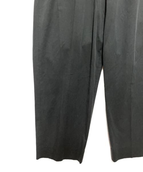STEVEN ALAN（スティーブンアラン）STEVEN ALAN (スティーブンアラン) グレースツイルインツープリーツドレストラウザーズ ブラック サイズ:Lの古着・服飾アイテム