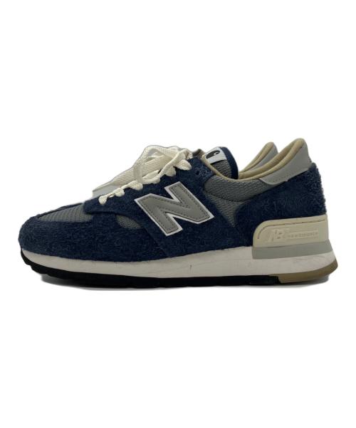 NEW BALANCE（ニューバランス）NEW BALANCE (ニューバランス) CarHartt (カーハート) ローカットスニーカー ネイビー サイズ:26の古着・服飾アイテム