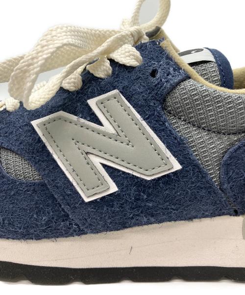 NEW BALANCE（ニューバランス）NEW BALANCE (ニューバランス) CarHartt (カーハート) ローカットスニーカー ネイビー サイズ:26の古着・服飾アイテム