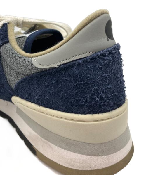 NEW BALANCE（ニューバランス）NEW BALANCE (ニューバランス) CarHartt (カーハート) ローカットスニーカー ネイビー サイズ:26の古着・服飾アイテム