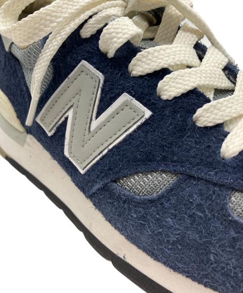 NEW BALANCE（ニューバランス）NEW BALANCE (ニューバランス) CarHartt (カーハート) ローカットスニーカー ネイビー サイズ:26の古着・服飾アイテム