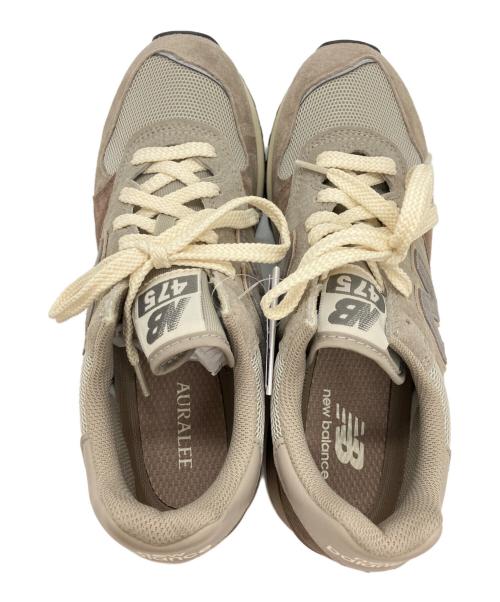 NEW BALANCE（ニューバランス）NEW BALANCE (ニューバランス) AURALEE (オーラリー) ローカットスニーカー グレー×ブラウン サイズ:26.5 未使用品の古着・服飾アイテム