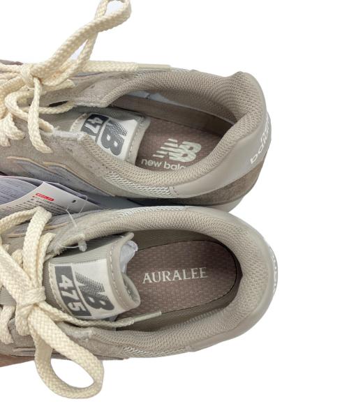 NEW BALANCE（ニューバランス）NEW BALANCE (ニューバランス) AURALEE (オーラリー) ローカットスニーカー グレー×ブラウン サイズ:26.5 未使用品の古着・服飾アイテム