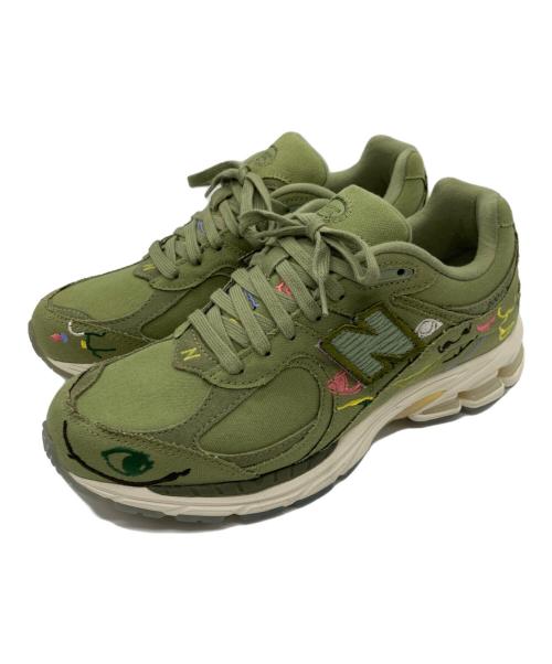NEW BALANCE（ニューバランス）NEW BALANCE (ニューバランス) Bryant Giles (ブライアント・ジャイルズ) ローカットスニーカー グリーン サイズ:27cm 未使用品の古着・服飾アイテム