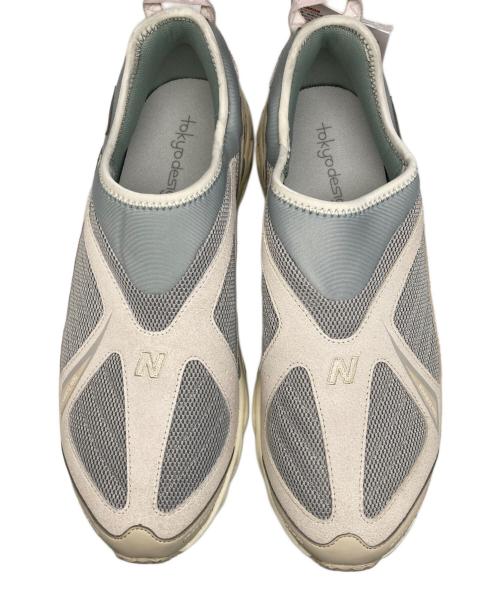 NEW BALANCE（ニューバランス）NEW BALANCE (ニューバランス) TOKYO DESIGN STUDIO　ML610STD  CONCRETE グレー×グリーン サイズ:US8.5 未使用品の古着・服飾アイテム