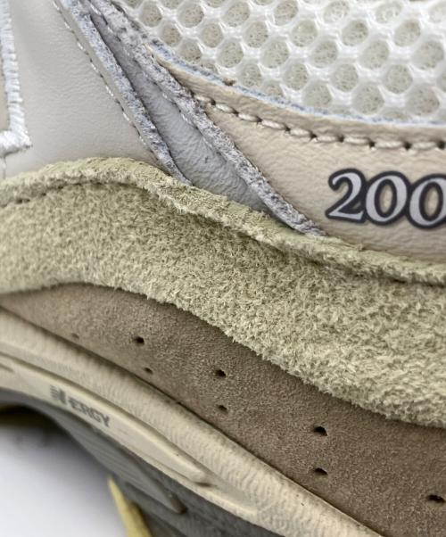 NEW BALANCE（ニューバランス）NEW BALANCE (ニューバランス) AURALEE (オーラリー) ローカットスニーカー ホワイト×イエロー サイズ:27の古着・服飾アイテム