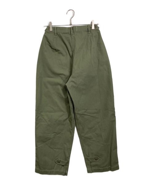 Curensology（カレンソロジー）Curensology (カレンソロジー) ミリタリーユーティリティパンツ　コットンパンツ オリーブ サイズ:36の古着・服飾アイテム