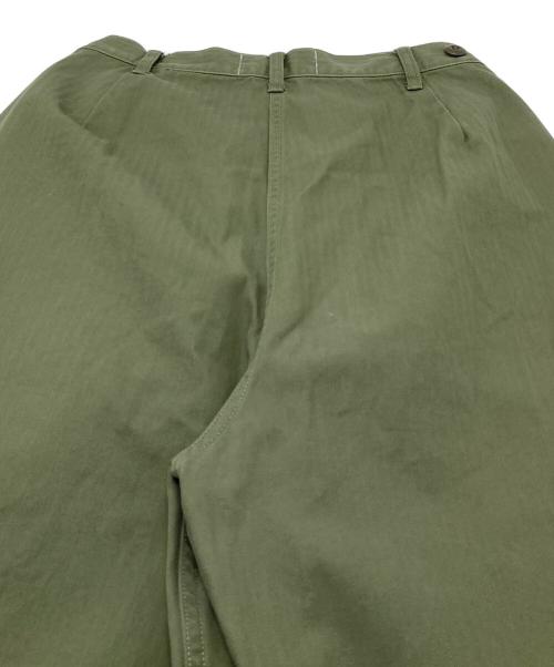 Curensology（カレンソロジー）Curensology (カレンソロジー) ミリタリーユーティリティパンツ　コットンパンツ オリーブ サイズ:36の古着・服飾アイテム