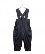 COMME des GARCONSコムデギャルソン）の古着「カットオフサロペット」｜ブラック