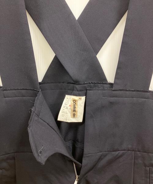 COMME des GARCONS（コムデギャルソン）COMME des GARCONS (コムデギャルソン) カットオフサロペット ブラック サイズ:XSの古着・服飾アイテム