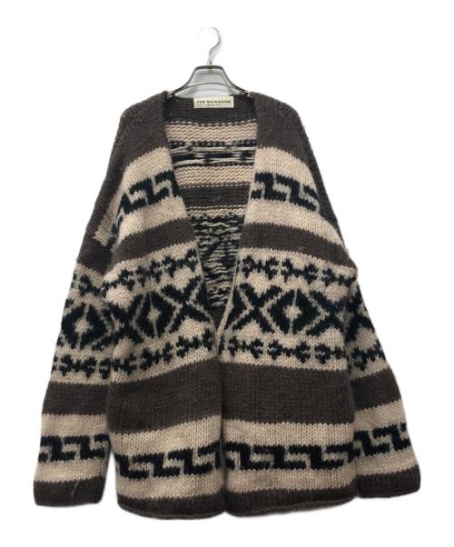 THE SHINZONE（ザ シンゾーン）THE SHINZONE (ザ シンゾーン) COWICHAN CARDIGAN ブラウン サイズ:FREEの古着・服飾アイテム