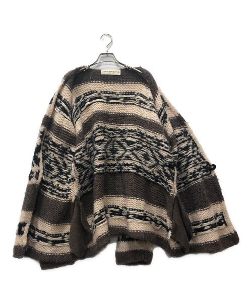 THE SHINZONE（ザ シンゾーン）THE SHINZONE (ザ シンゾーン) COWICHAN CARDIGAN ブラウン サイズ:FREEの古着・服飾アイテム