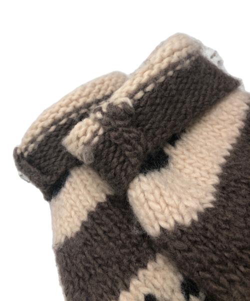 THE SHINZONE（ザ シンゾーン）THE SHINZONE (ザ シンゾーン) COWICHAN CARDIGAN ブラウン サイズ:FREEの古着・服飾アイテム