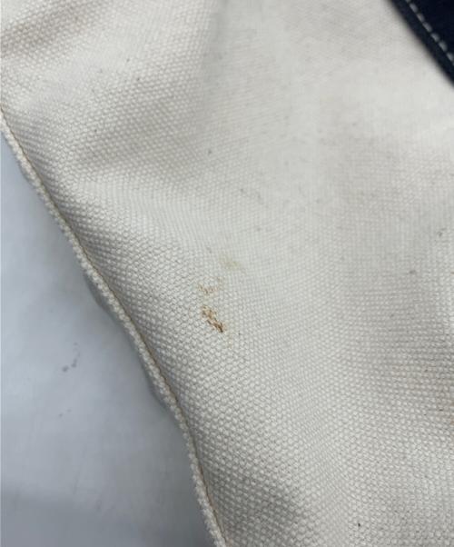 SITA PARANTICA（シータパランティカ）sita parantica (シータパランティカ) キャンバストートバッグ アイボリー×ブラックの古着・服飾アイテム